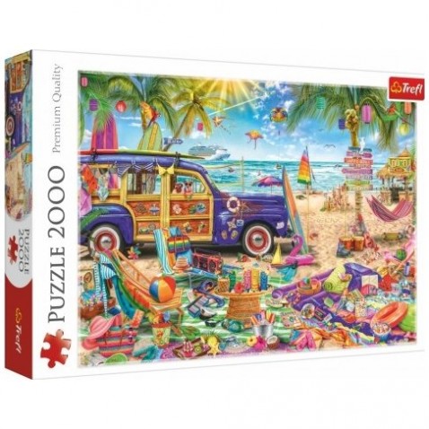 Puzzle Trópusi vakáció 2000 darab