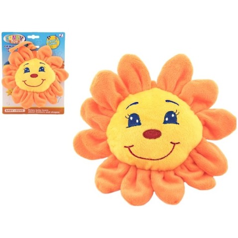 Játszógép tekercselő plüss nap 20cm 0+