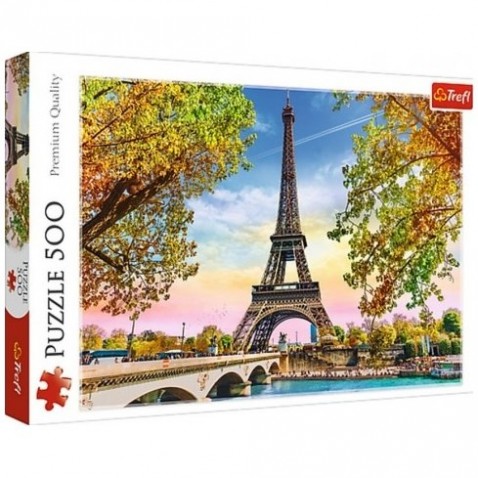 Romantikus párizsi puzzle 500 darab
