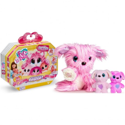 Pet FUR BALLS plüss Touláčková család kiegészítőkkel