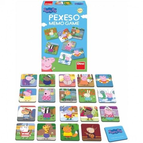 Memória 48 kemény kártya Peppa / Peppa Pig