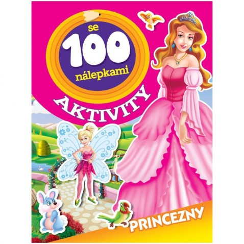 Princess tevékenységek 100 matricával CZ verzió