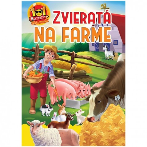 Tevékenységek Farm állatok 101 matricákkal SK változat