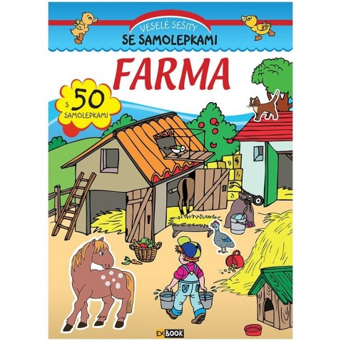 Farm könyv matricákkal CZ változat
