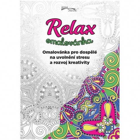 Relax kifestőkönyv anti-stressz CZ verzió
