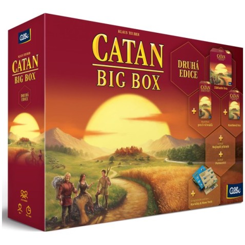 ALBI Catan - Big Box - második kiadás
