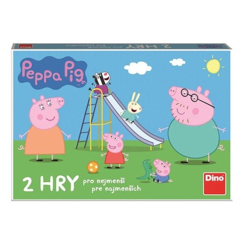 Gyere játszani / Létrák és csúszdák 2 társasjáték Peppa Pig / Peppa Pig