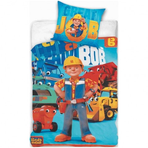 Gyermek ágynemű Bob the Builder 140x200