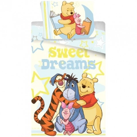 Disney mackó Pu Sweet dreams pamut ágyneműhuzat