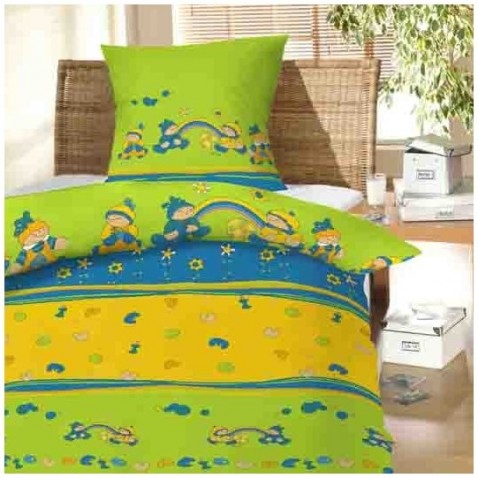 Pamut ágynemű gyerekeknek és szivárvány