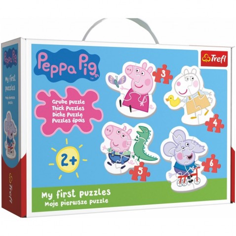 A legkisebb Peppa / Peppa Pig 18 darabos puzzle