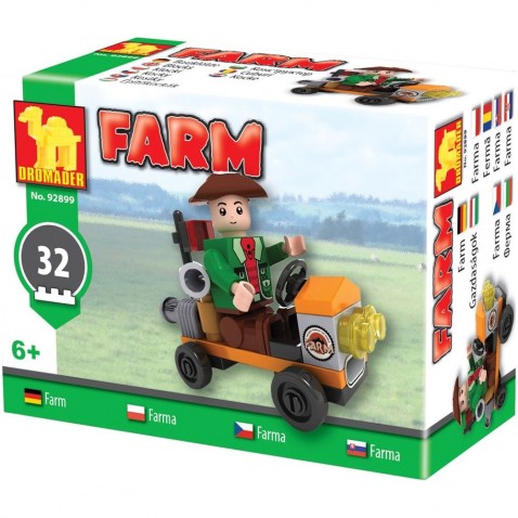 Stavebnice Dromader Traktor farma 92899 32 LE