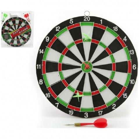 Darts céltábla nyilakkal 28cm