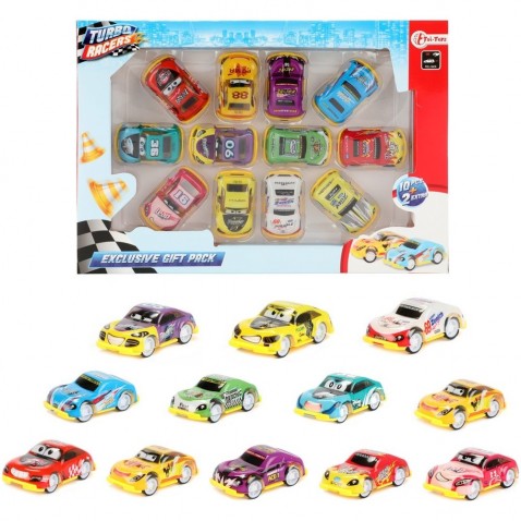 Mini játékautók készlet 12db