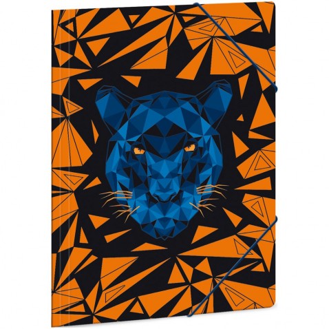 Ars Una Black Panther A4 gumis dosszié