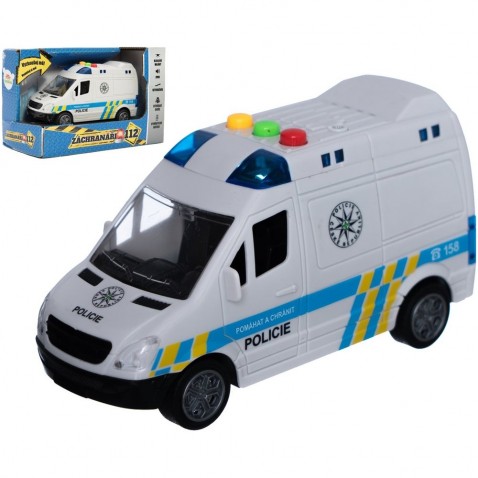 Autó rendőrség kisteherautó