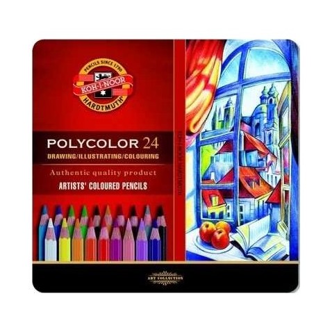 KOH-I-NOOR Polycolor 3824 művészi ceruzák, 24 db.