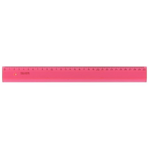 Koh-i-noor Vonalzó 30 cm rózsaszín