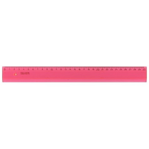Koh-i-noor Vonalzó 30 cm rózsaszín
