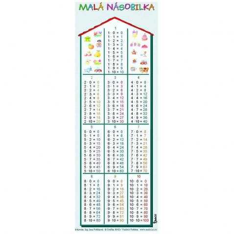 Könyvjelző - kis szorzó