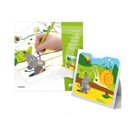 Kifestőkönyv állvánnyal Rét