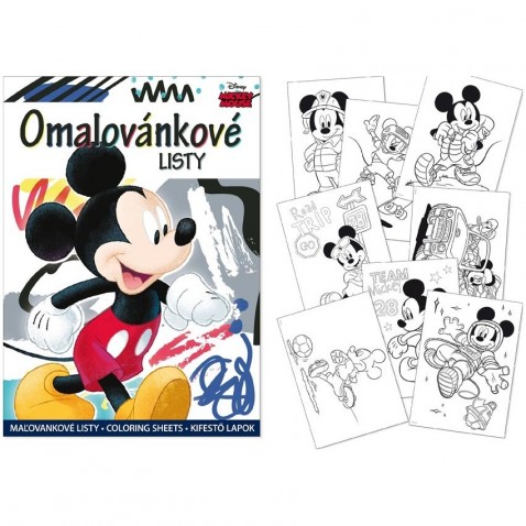 Kifestőkönyv Mickey A4