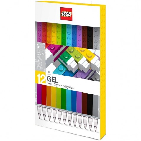 LEGO zselés toll, színkeverék - 12 db