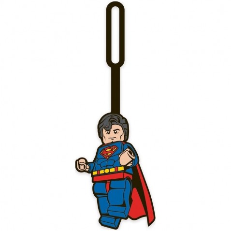 LEGO DC Super Heroes poggyászcímke - Superman