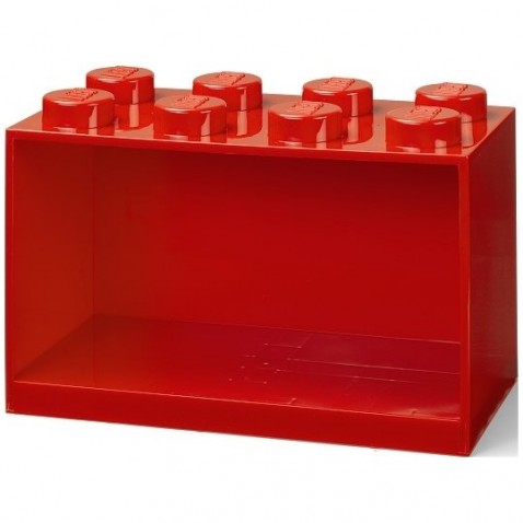 LEGO Brick 8 függő polc piros