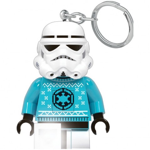 LEGO Star Wars Stormtrooper pulóverben, ragyogó figurával