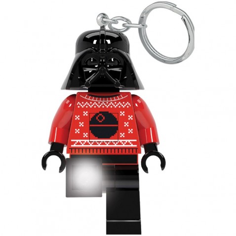 LEGO Star Wars Darth Vader egy pulóverben izzó figurában