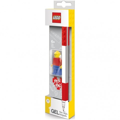 LEGO zselés toll minifigurával, piros - 1 db