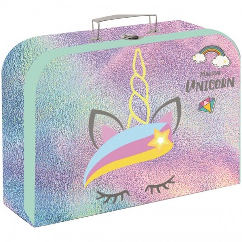 Unicorn iconic lamino bőrönd 34 cm
