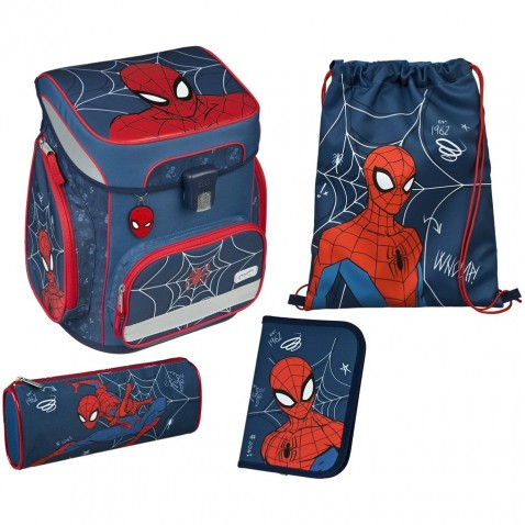 PREMIUM Spiderman iskolatáska 4db. készlet