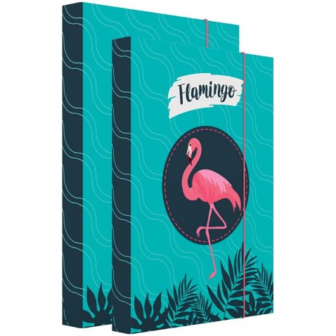 Doboz A4 + A5 Flamingo