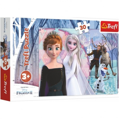 Puzzle Ice Kingdom II / Frozen II 30 darab