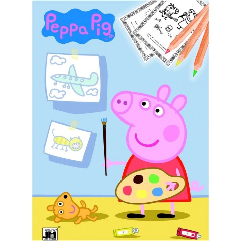 Peppa Piggy kifestőkönyv