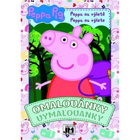 A5 + Peppa 2 színező oldal