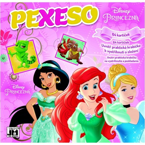 Memória játék a Princess notebookban