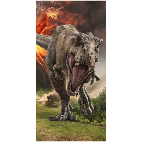 Törölköző Jurassic World vulkán 70x140 cm