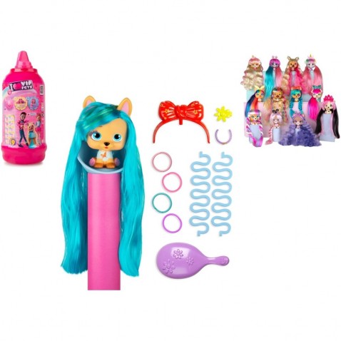 Szeretem a VIP Pets figurát, hosszú hajjal