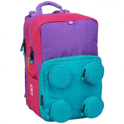 LEGO Pink / Purple Petersen - iskolai hátizsák