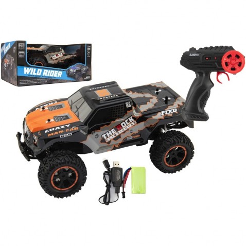 Autó RC off-road narancssárga 39cm