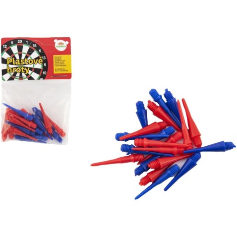 Műanyag hegyek 20 db darts dobáshoz