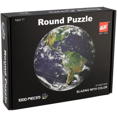 Puzzle kerek földgömb 1000 darab