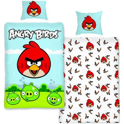 Gyerek ágynemű pamut Angry birds 116