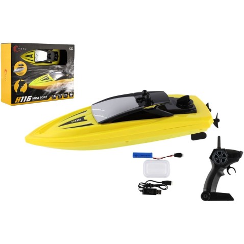 Motorcsónak RC sárga