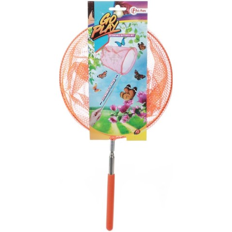 Rovarháló teleszkópos fém/huzal 65cm átmérő 20cm 4 színben