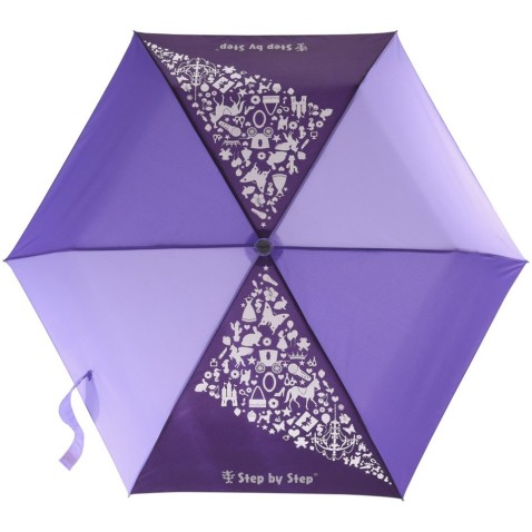 Gyerek összecsukható esernyő varázslatos hatással, lila