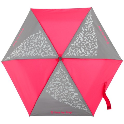 Gyerek összecsukható esernyő varázslatos hatással, neon rózsaszín